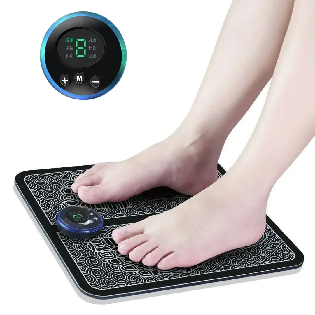 

Tens fisioterapia foot massager mat massageador pes muscular Electric EMS Health Care relaxation terapia fisica massage salud