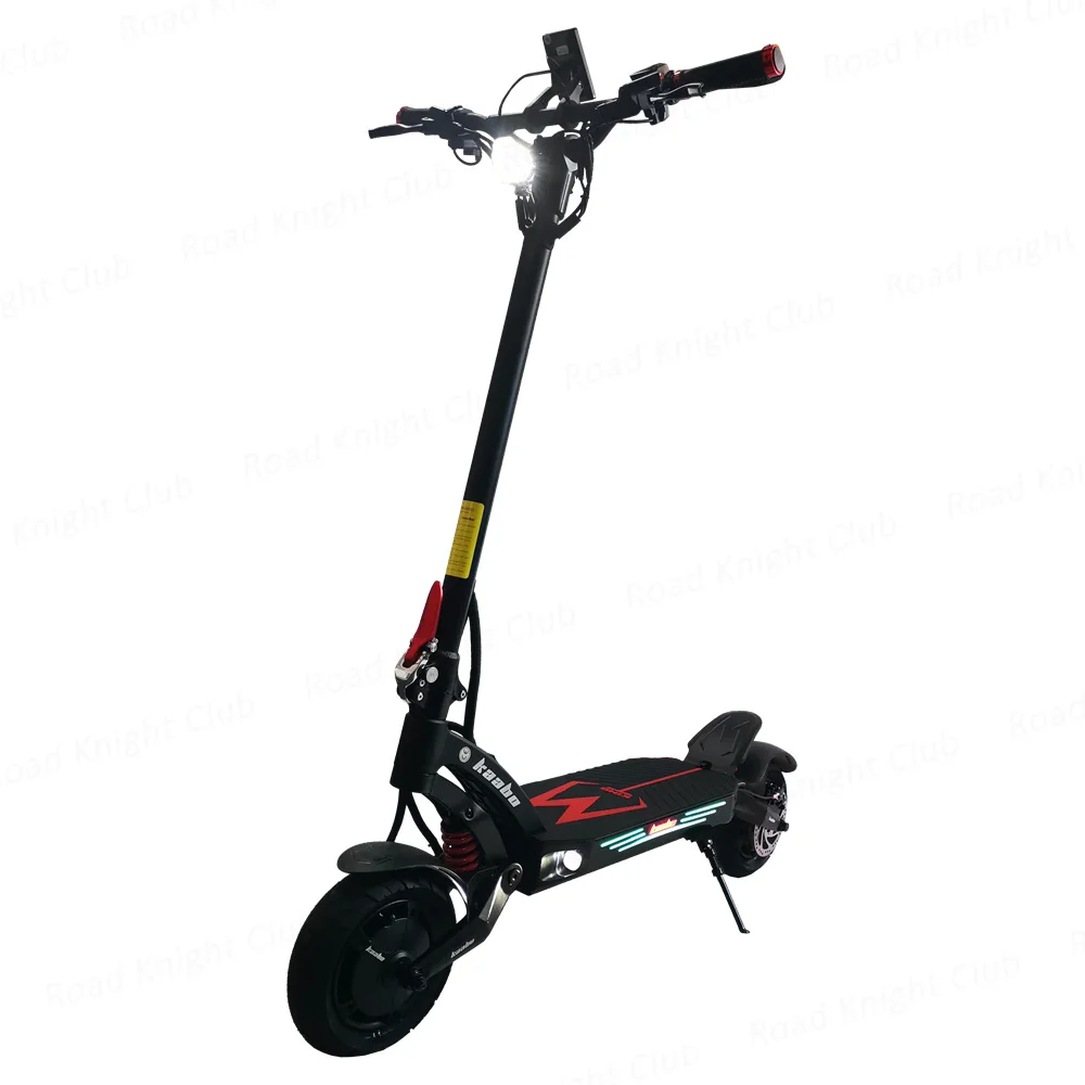 EU Stock KAABO Mantis King GT 60V 24Ah 2*1100W Motor 70km/h Full Hydraulic Brake TFT Display IPX5 WaterProof KB Electric Scooter