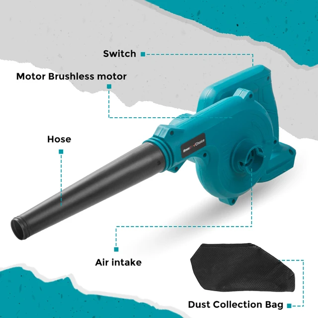강력한 송풍기로 다재다능한 사용 가능