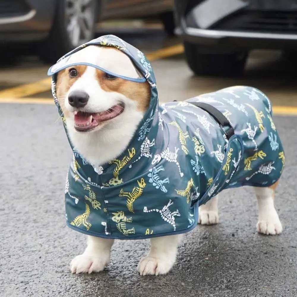 

For Small Medium Large Dogs Coat Dog Apparel Clothes Waterproof Dog Raincoat Pet Supplies Dog Clothes Pet Rain Jacket