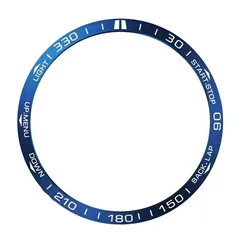 Deluxe Metal Watch Bezel Protector - Fenix 8 51mm (Blue Bezel)
