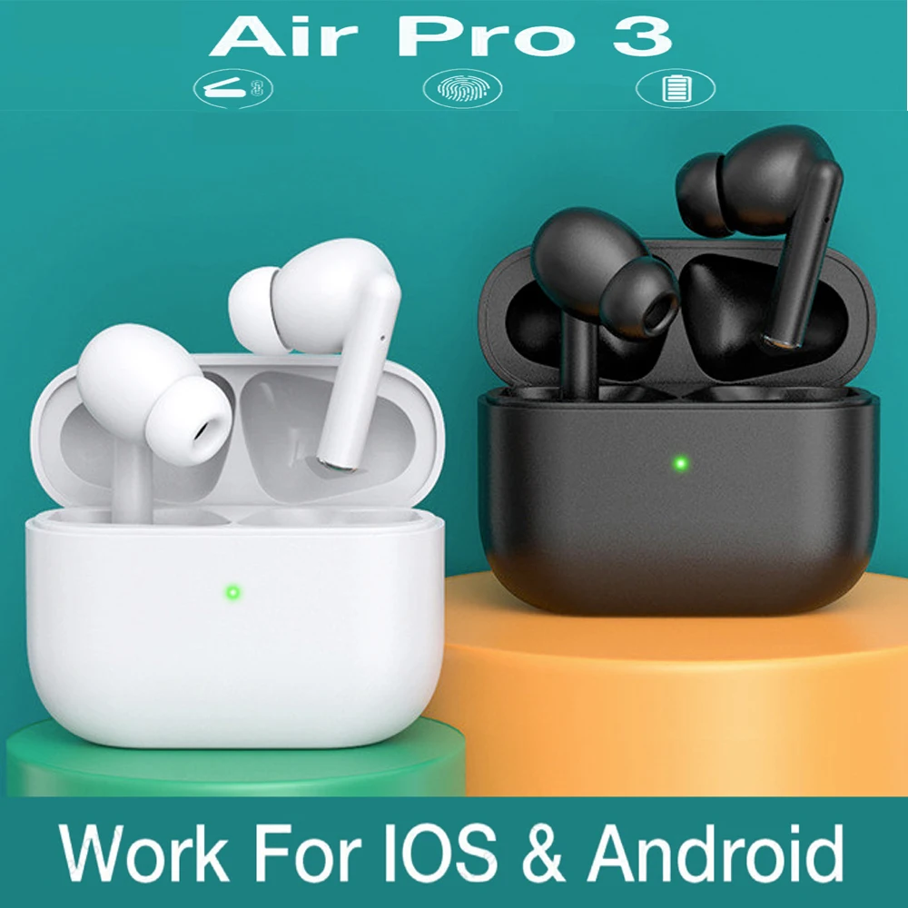 наушники бесповородные Беспроводные Air-Pro Bluetooth-наушники сенсорные Спортивная