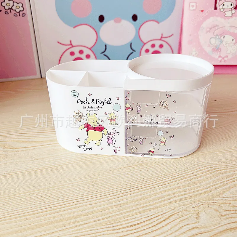 Anime Sanrio Hallo Kitty Schublade Lagerung Box Kuromi Cinnamoroll My Melody  Desktop Kosmetik Organizer Student Stift Halter