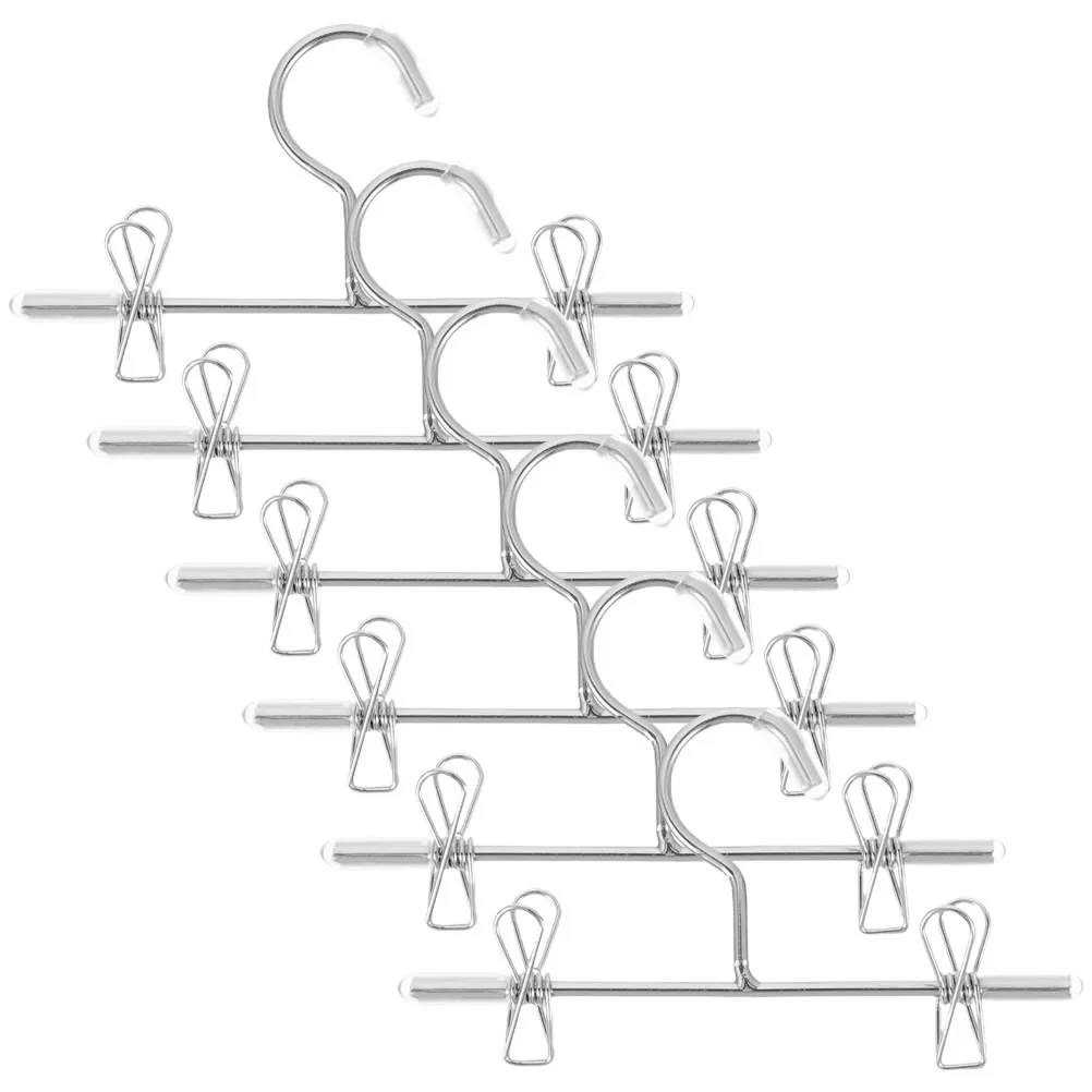 

Hangers Clothes Mini Hanger Rack Clothing Garment House Dress Metal Baby Storage Miniature Wardrobe Tiny Ornaments Coat Closet