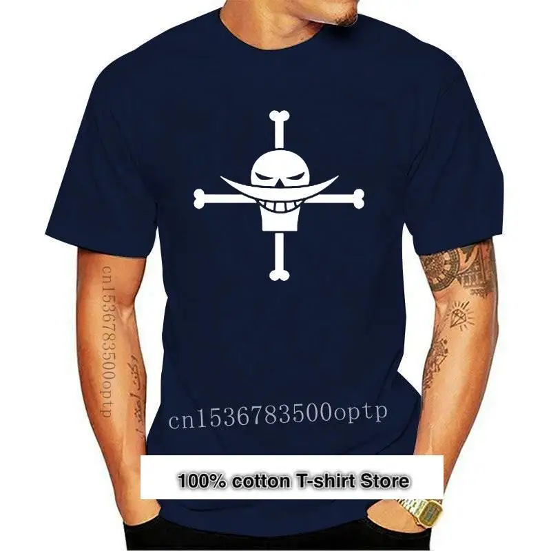 Camiseta De Para Hombre, Ropa De Marca, Harajuku, Blanca, Barba, Rufy, Piratas, Anime, Tv, Colore Negro, De Verano, Nueva