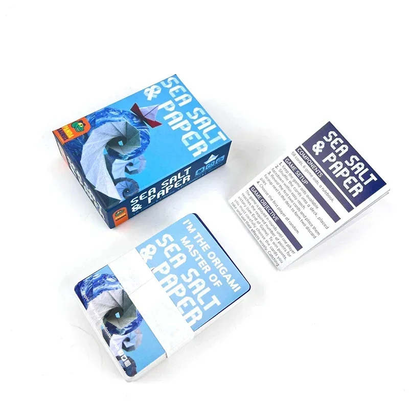 Sea Salt & Paper Strategy Bluff Party Board Game 2-4 Player Family Fun with Hilarious Card Battles & Coastal Themed Tactics
