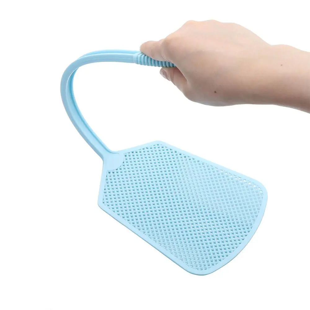 Fly Swatter Insect Killer Mosquito Wasp Long Handle Pest Bat Tool Summer Plastic Insect Mosquito Killer Tool 1PC