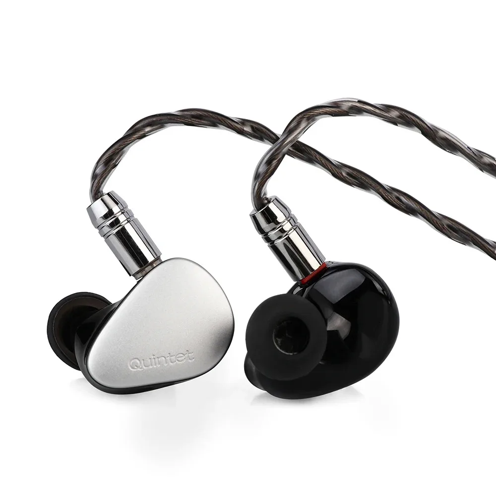Kiwi Ears QUINTET IEM 付属品未使用 Kiwi ears quintet in-earモニター (取り外し可能なシルバーメッキ銅