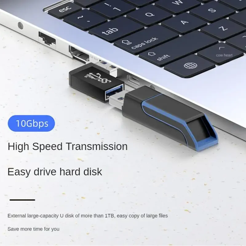 Right Angle USB 3.0 Extension Adapter - Upward Elbow Connector