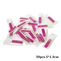 50pcs 5cm rose red