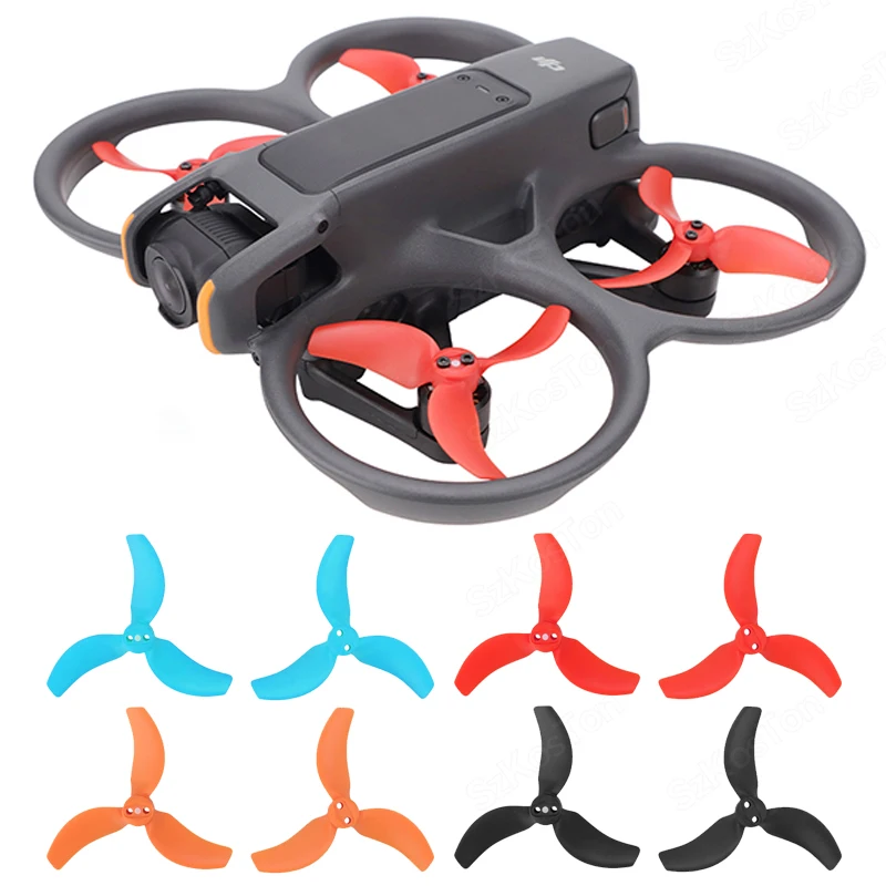 DJI Avata 2 Colorful Paddles Propeller Blade Colorful Small Lightweight Wings Propeller Replacement Spare Parts Accessories For