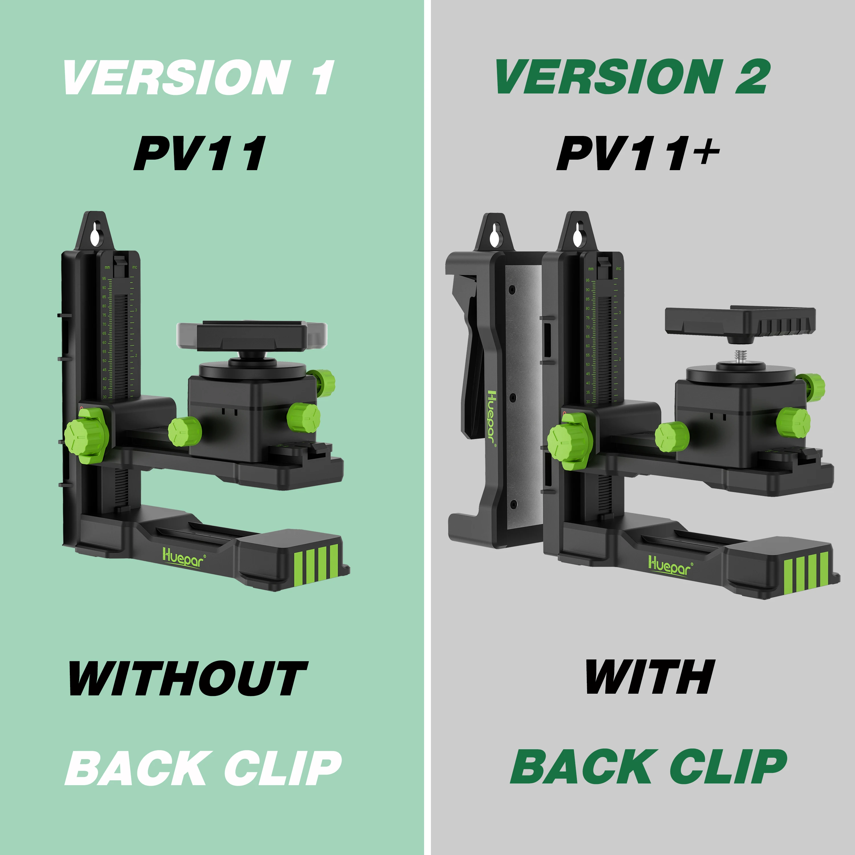 Fine-tuning Pivoting Bracket Magnetic Base For Laser Level, Tripod, Wall Hang Mo
