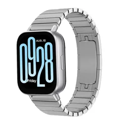 Stainless Steel Metal Link Bracelet Strap - 22mm width strap (Sliver)