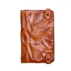 Retro Real Leather Men's Long Wallet Large Capacity Clutch Slim Card Holder Purse Handmade Wallets for Male 6