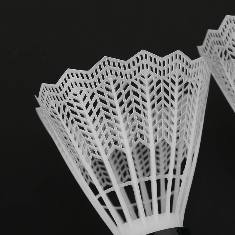 

12Pcs White Badminton Plastic Shuttlecocks Indoor Outdoor Gym Sports Accessories