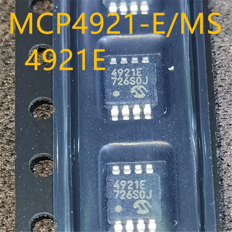 

Новинка и оригинал, 10 штук, Φ/MS MCP4921 4921E MSOP8
