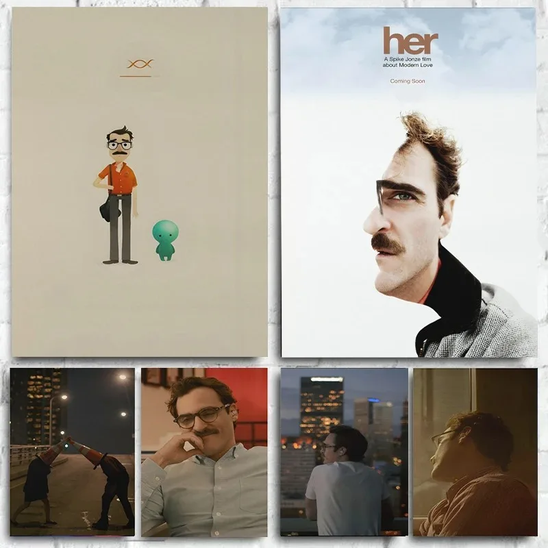 

Ее классический кинопостер, Картина на холсте и принты, настенное искусство, современные персонажи фильмов, картина для украшения дома, гостиной