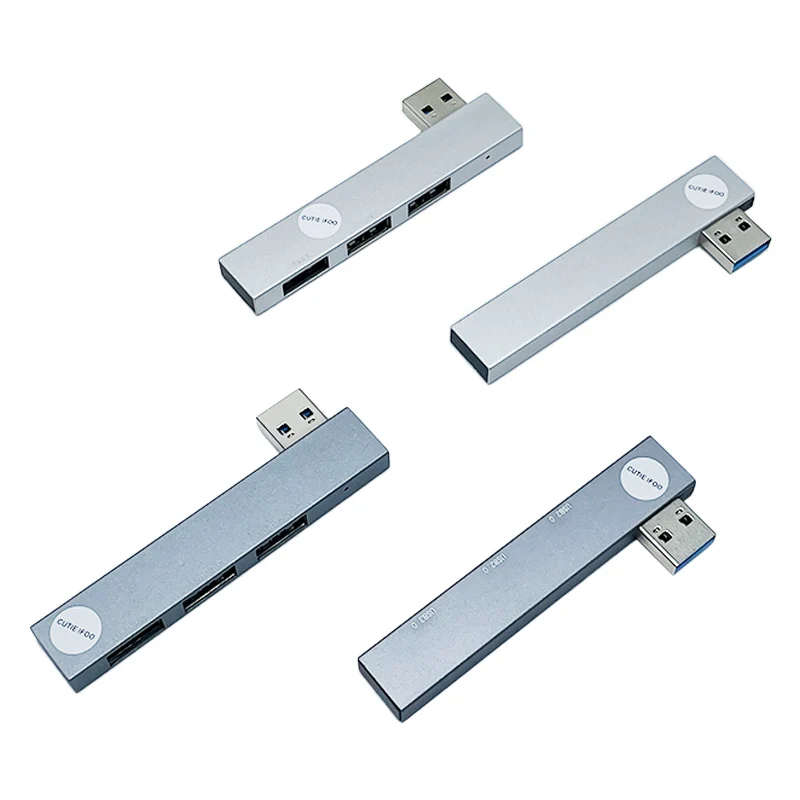 Left Right Side USB Hub With 1-Port 3.0 2-port 2.0 Expander For Laptop Printer Flash Drive Mobile HDD Notebook Computer_voghion.com
