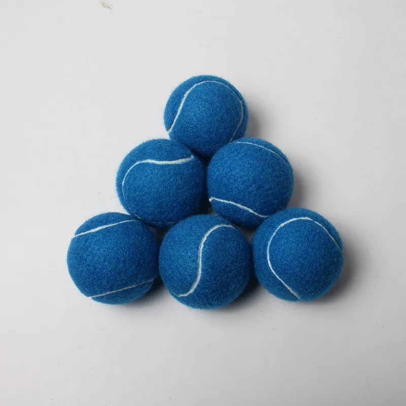 9pcs High Elasticity Resistant Rubber Tennis Training Professional Game Ball Sports Massage Ball Tennis Rubber