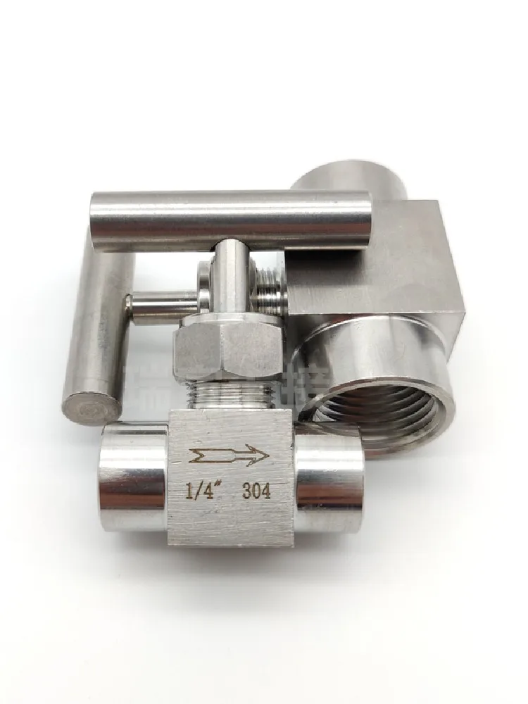 

Игольчатый клапан BSP 1/8 дюйма, 1/4 дюйма, 3/8 дюйма, 1/2 дюйма, 915 дюйма, 304 фунтов на квадратный дюйм, из нержавеющей стали, с одной ручкой