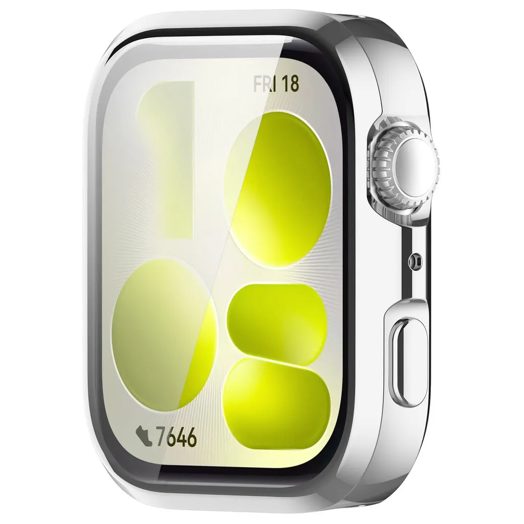 Huawei Watch Fit Protective Soft TPU Case - Full Coverage Screen Protector Cover