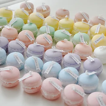 Natural Plant Macaron Scented Candles 1