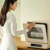 Household Fully Automatic Disinfection and Drying Dishwasher Free Installation Desktop Dishwasher 420*410*434mm 1