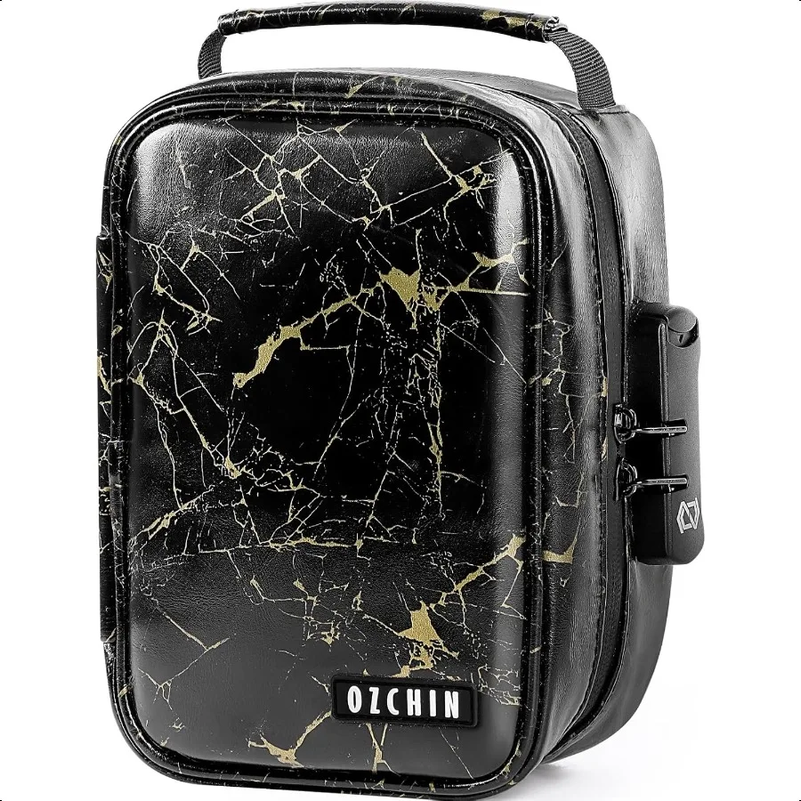 Smell Proof Organizer Bag with Lock