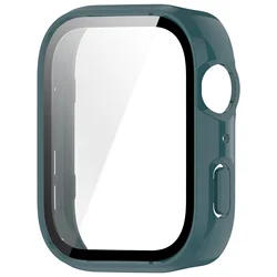 Huawei Watch Fit Protective Case with Screen Glass Protector | Anti - Scratch Bumper Cover for Huawei Fit 5 Pro (Pine Green)
