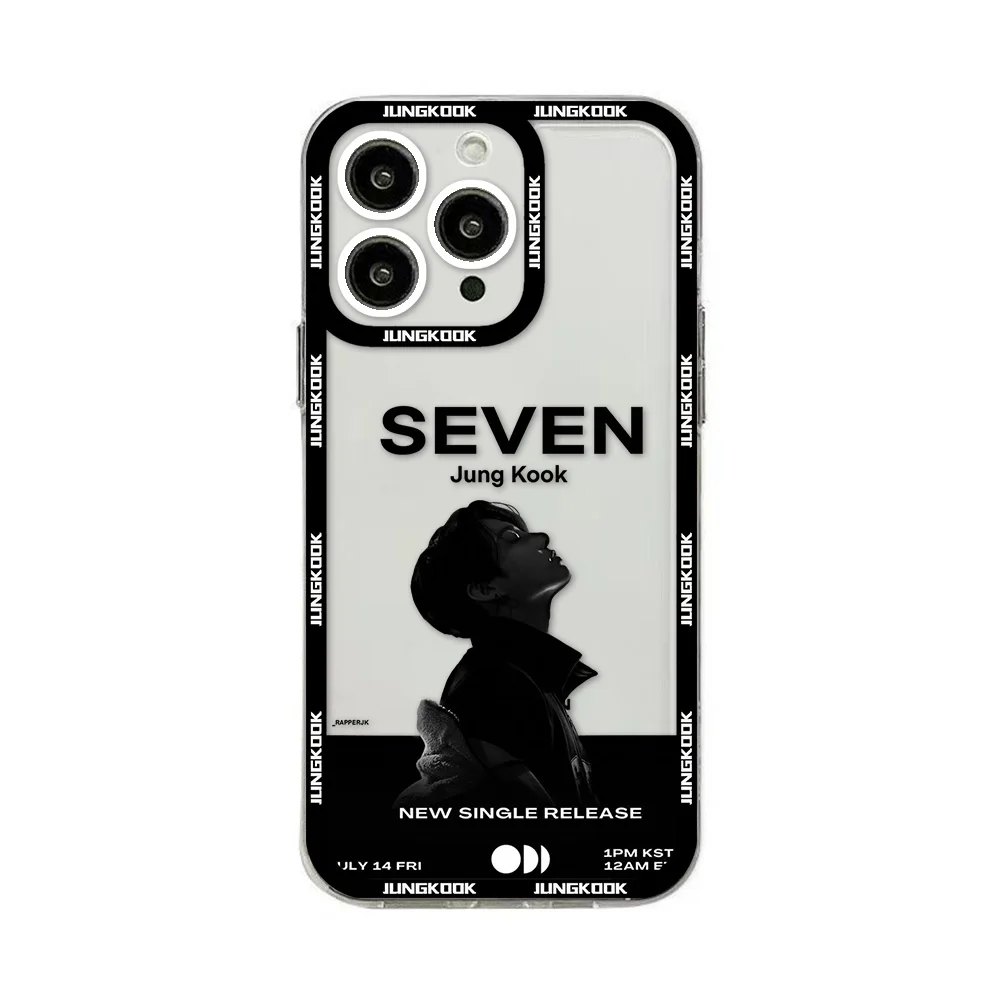 thumbnail image 1 of Funda de teléfono transparente e-euphoria para iPhone 16, 15, 14, 13, 12, 11, Mini Pro Max, X, XR, XSMax, 7, 8 Plus, SE20, 1 of 5
