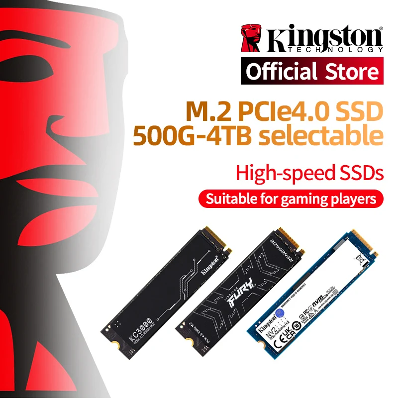 Kingston KC3000 PCIe 4.0 NVMe M.2 SSD 1024GB – Top Tech Computer