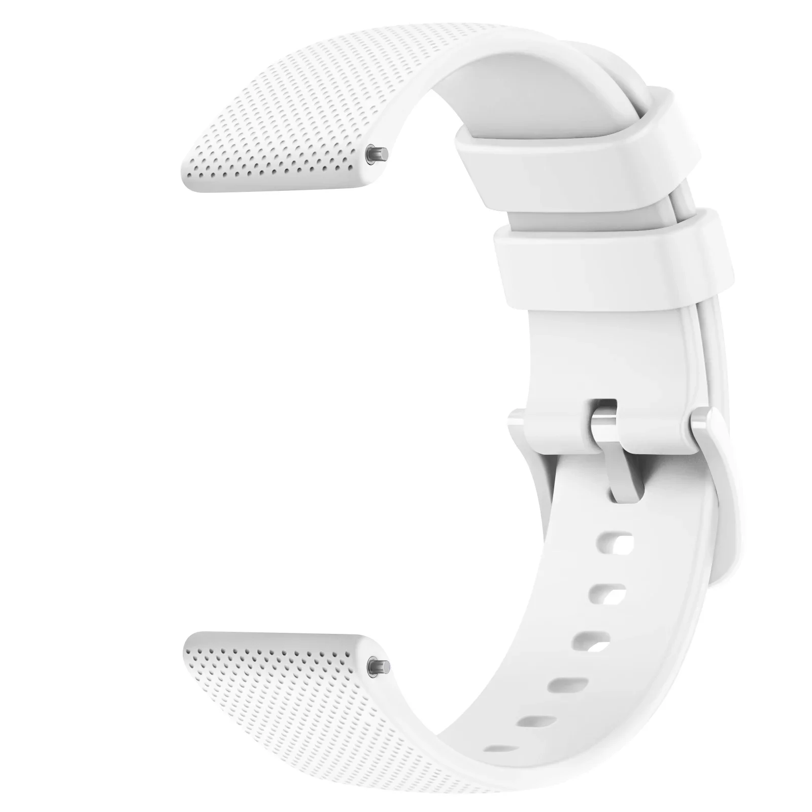 Elegant 18mm Silicone Watch Strap