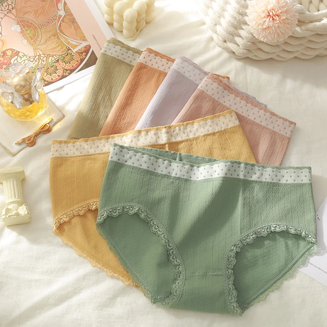 Buy Elk Women Cotton Hipster Ladies Panties Brief Plain Innerwear