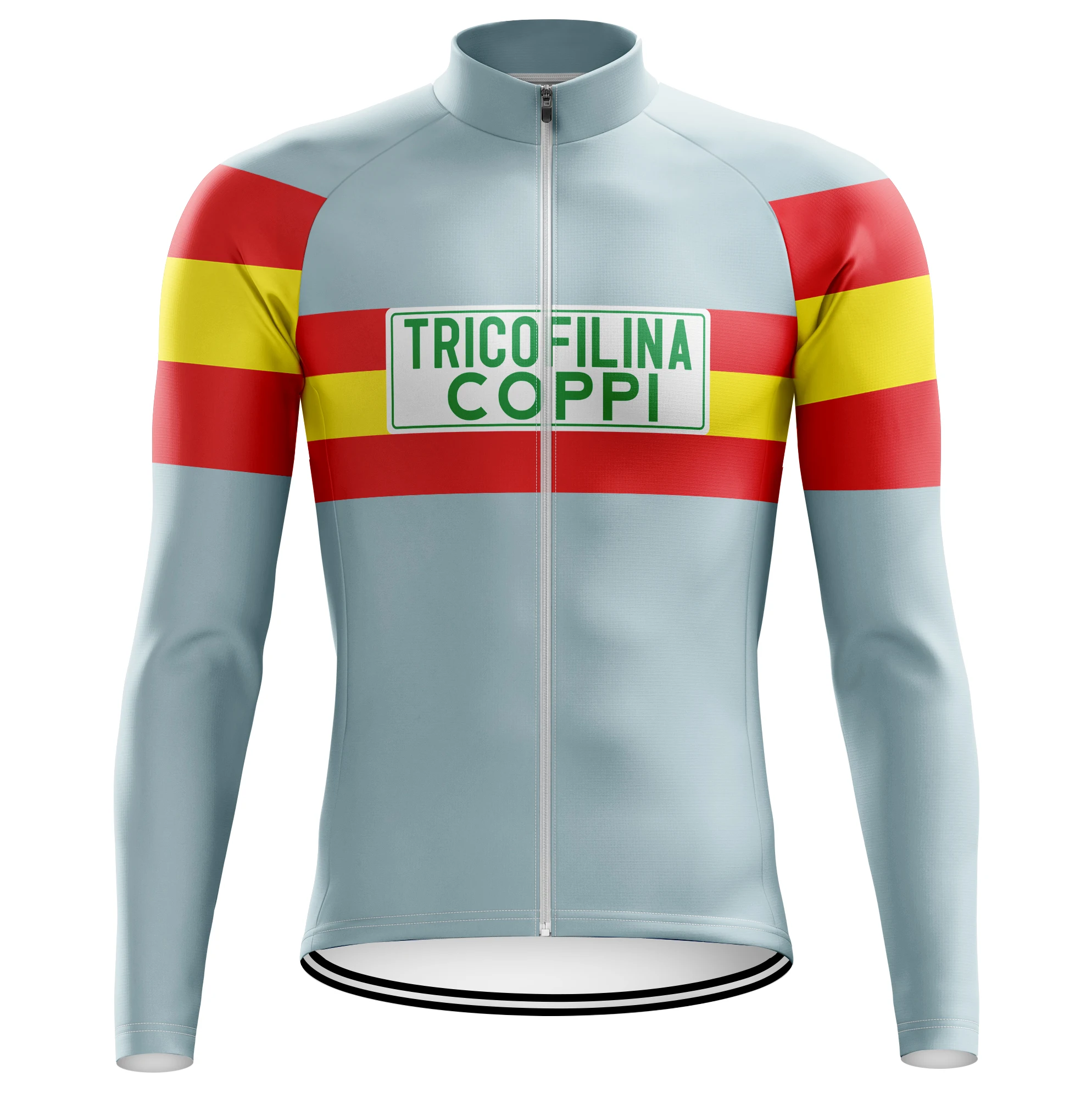 thumbnail image 1 of Jersey de ciclismo retro de manga larga para hombre, de varios estilos, de polar de invierno, para montar en bicicleta, París, Roubaix, Brooklyn, Ford, Faema, Molteni, 1 of 5