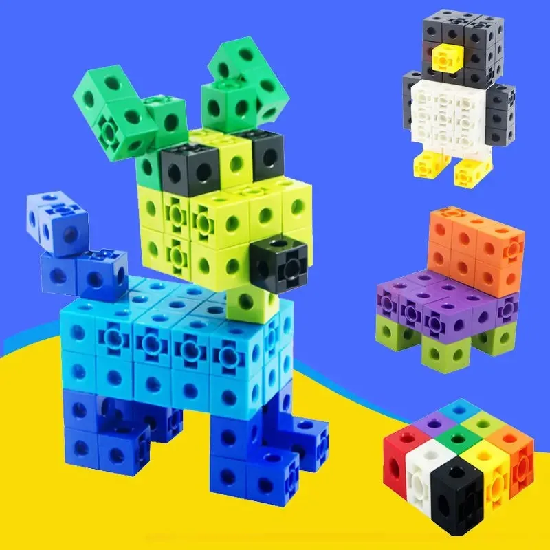 Multilink Counting and Stacking Cubes 3