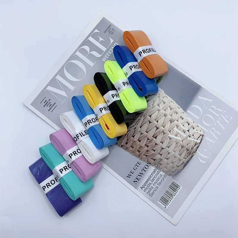 미끄럼 방지 테니스 오버그립, 끈끈한 느낌, 배드민턴 라켓 그립, 테니스 라켓 땀 밴드, 흡수 랩 테이프, GRI, 15, 30, 60, 100 개 