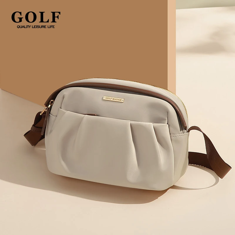 GOLF Crossbody Bags for Ladies Women Shoulder Bag Nylon Female Cross Body Waist Bag Multi Pocket Waterproof crossbody bag women shoulder bag