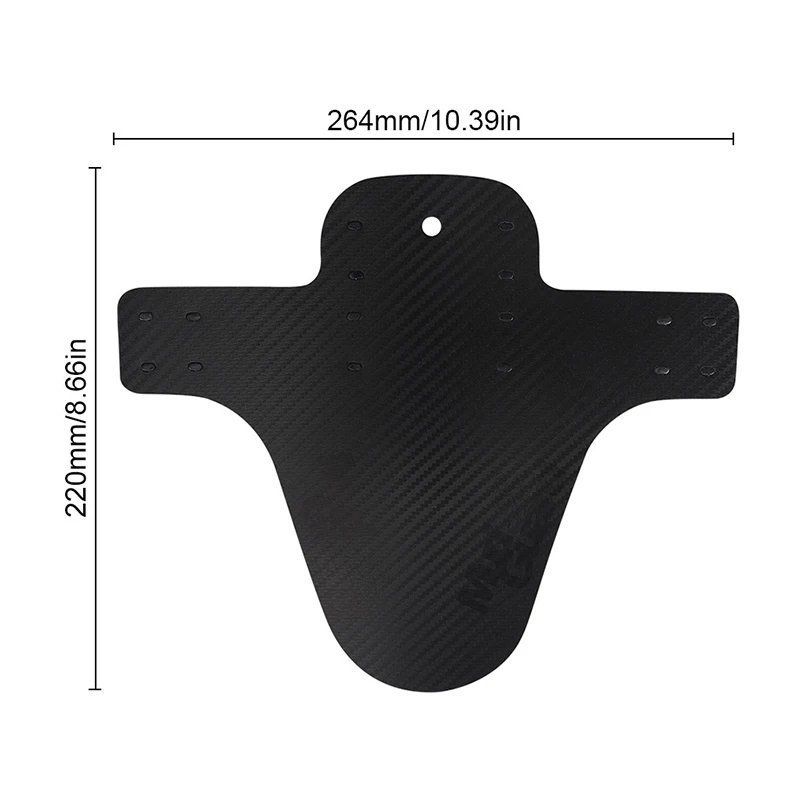 Fahrrad kotflügel carbon faser vorne hinten mtb rennrad fahrrad reifen flügel schlamm schutz fahrrad reifen rad fuchs teile – Detail 1
