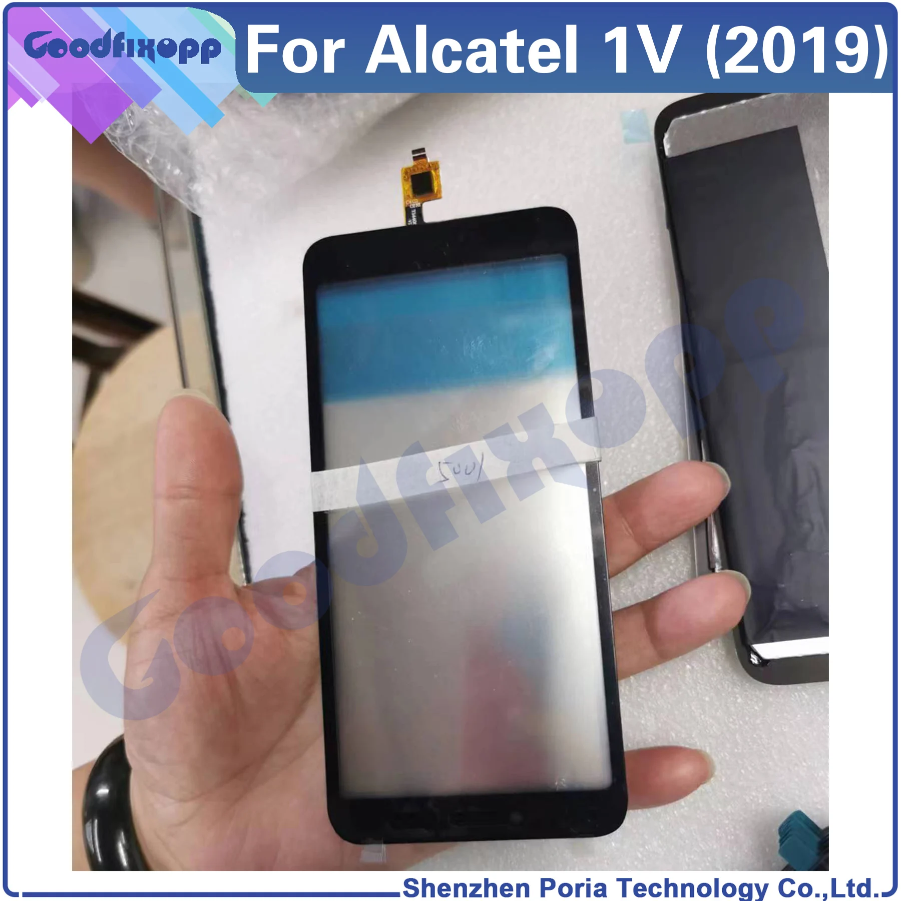 

Сенсорный экран для Alcatel 1v (2019) 5001 5001D 5001A 5001U 5001T 5001J, дигитайзер, стеклянная панель, сенсор, запасные части для ремонта