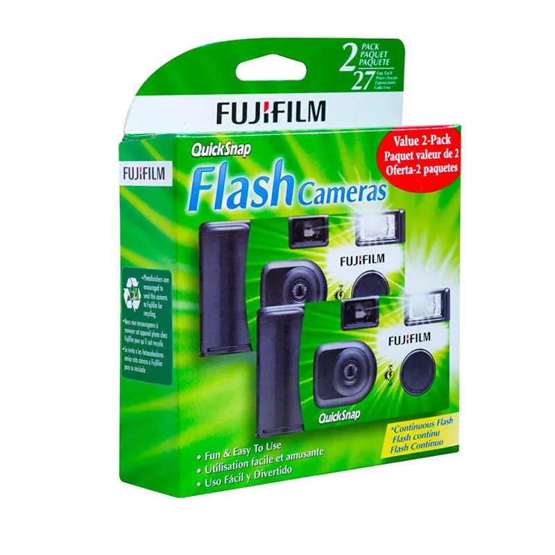 富士フイルム クイックスナップ 使い捨てフィルムカメラ レトロ