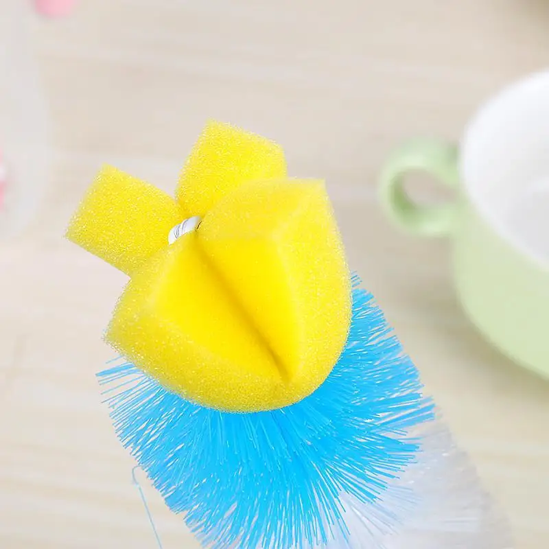 Baby Bottle Brush Set 360 Degree Cleaning Upright Nylon Bottle Brush Set cleaning brush,bottle cleaning brush,bottle brush,cleaning brush set