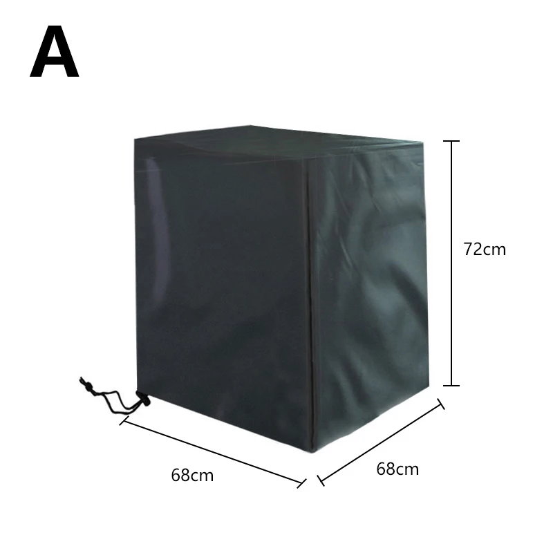 في الهواء الطلق حديقة كراسي مقاومة للماء غطاء كرسي أريكة غطاء للحماية المطر الغبار الشمس واقية مكدسة غطاء حامي الأثاث