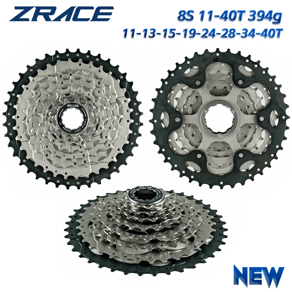 ZRACE Bicycle Cassette 8 9 10 11 Speed MTB Bike Freewheel 11-42T / 11-46T / 11-50T / 11-52T for ALIVIO / DEORE / SLX / XT