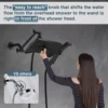 US- Multifunctional rain oil frosted bronze Showerhead PSS3919-06 4