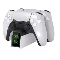 Dual Charging Dock Station for Wireless Game Controllers (Upgraded version)