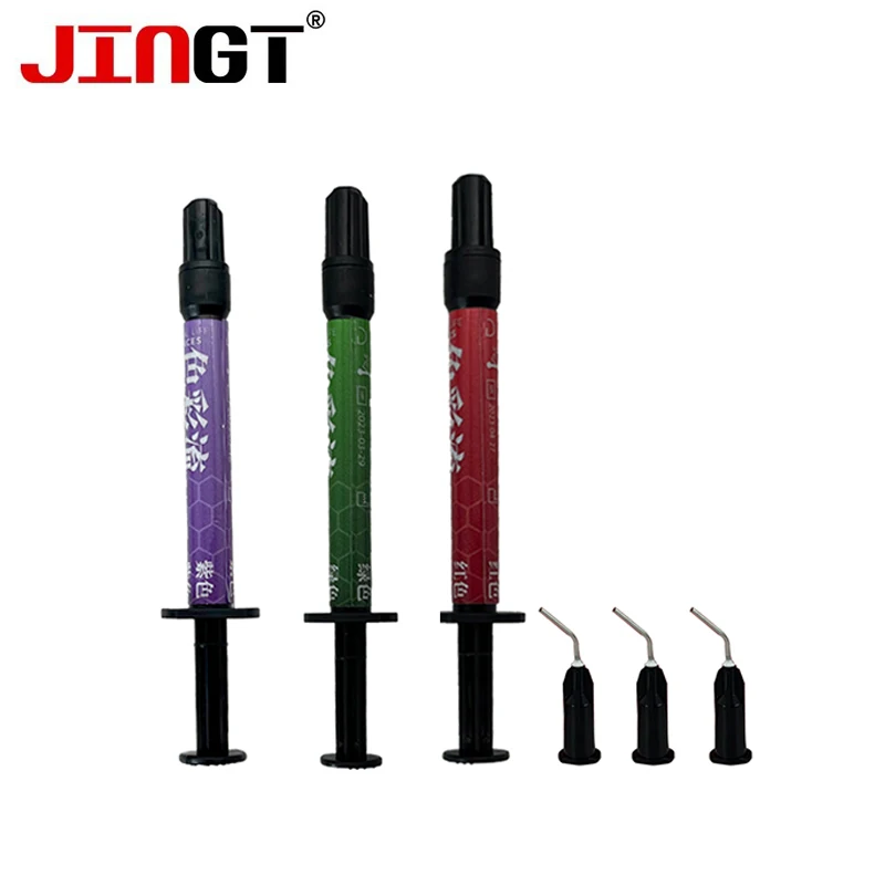 JINGT Colorflow Dental Material Pit and Fissure Sealant for Preventing Caries (Caries Prevention Agent) Light Curing