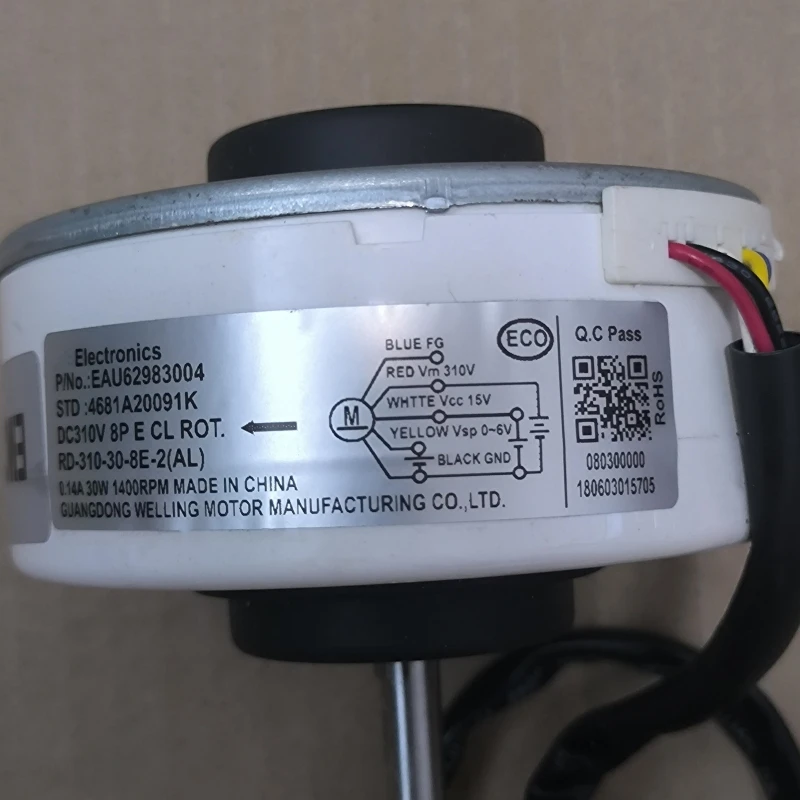 air conditioner motor for LG RD-310-30-8E-2(AL) EAU62983004 4681A20091K SIC-37CVJ-F130-3 Replacement air conditioning motor