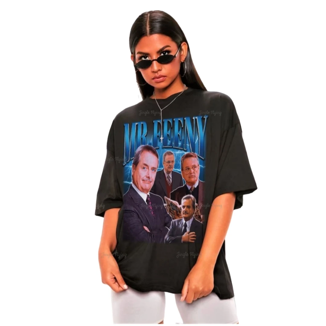 Рубашка с надписью «Mr Feeny» в стиле ретро