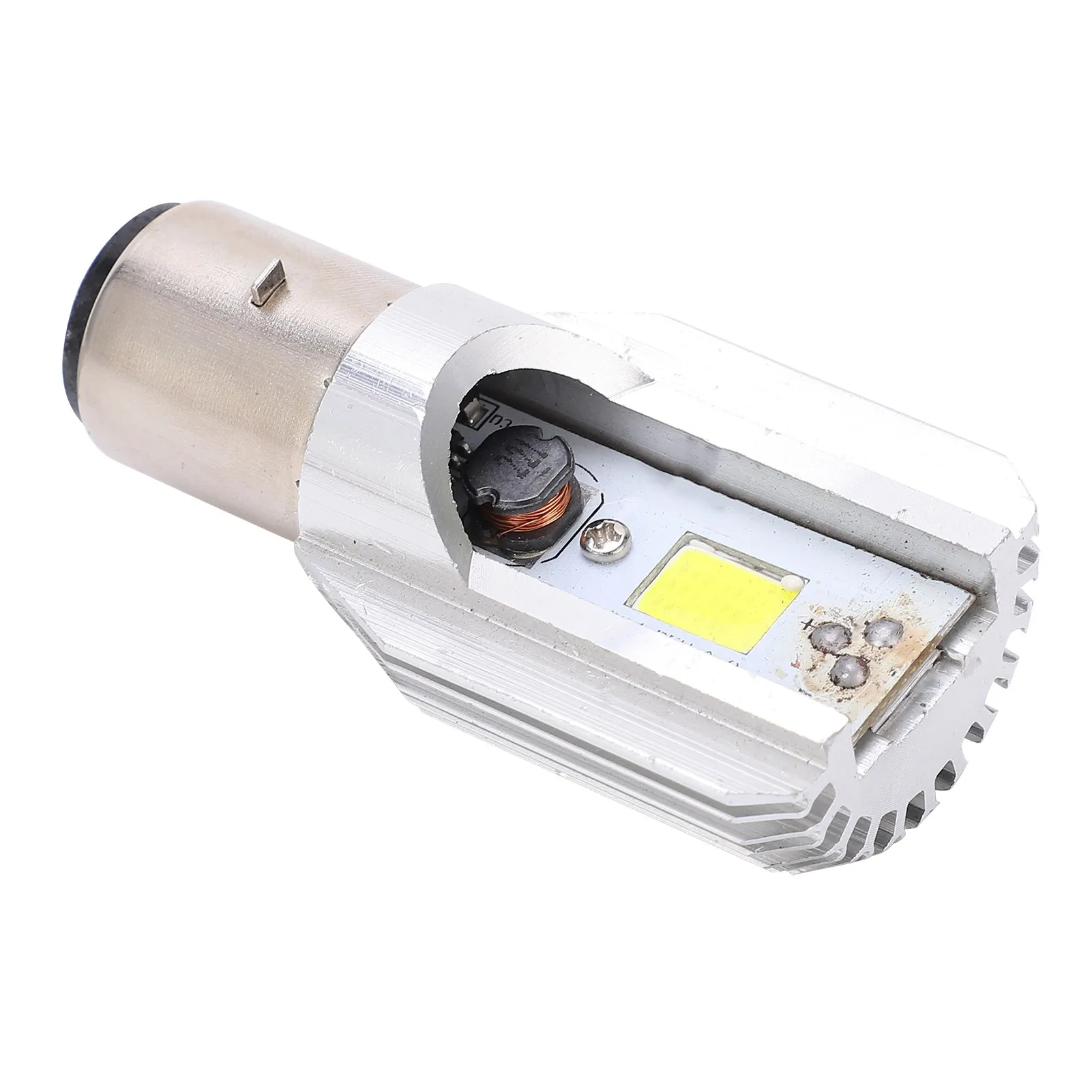 오토바이 헤드라이트 전구 M2S H6 LED 백색광(슈퍼 브라이트 COB 칩 포함) DC8?80V 12W
