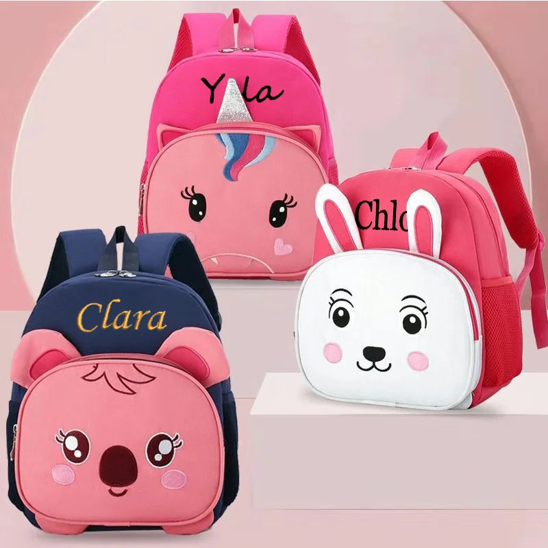 

Opening Season Gift Book Bag Cute Animal Children's Book Bag Personalized Cartoon Kindergarten Boys and Girls Backpack